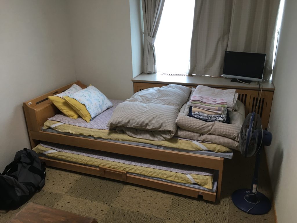 稚内市、旅の宿うぶかたの部屋